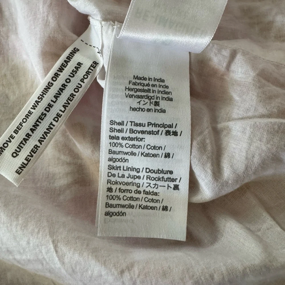 J. Crew Mini Dress with Ruffle Hem Size M - Picture 11 of 11